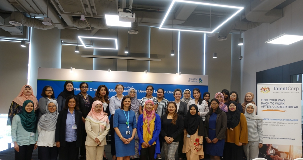 The she returns initiative: A career comeback workshop by Standard Chartered Global Business Services (GBS)