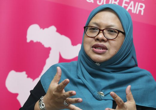 CEO TalentCorp, Shareen Shariza Datuk Abdul Ghani. - Foto Yazit Razali