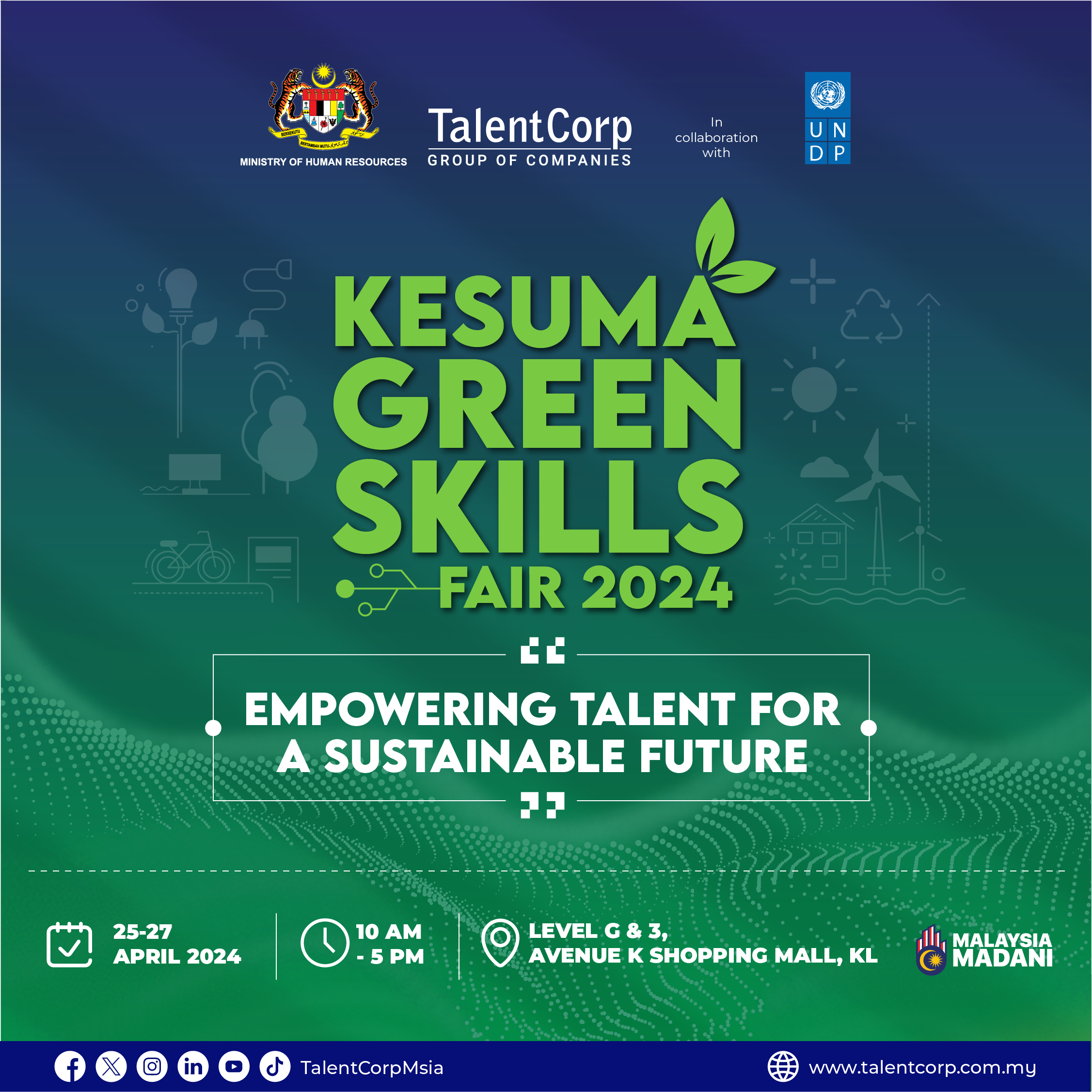 KESUMA Hosts 2024 Green Skills and Job Fair for Nation’s Sustainable Futures
