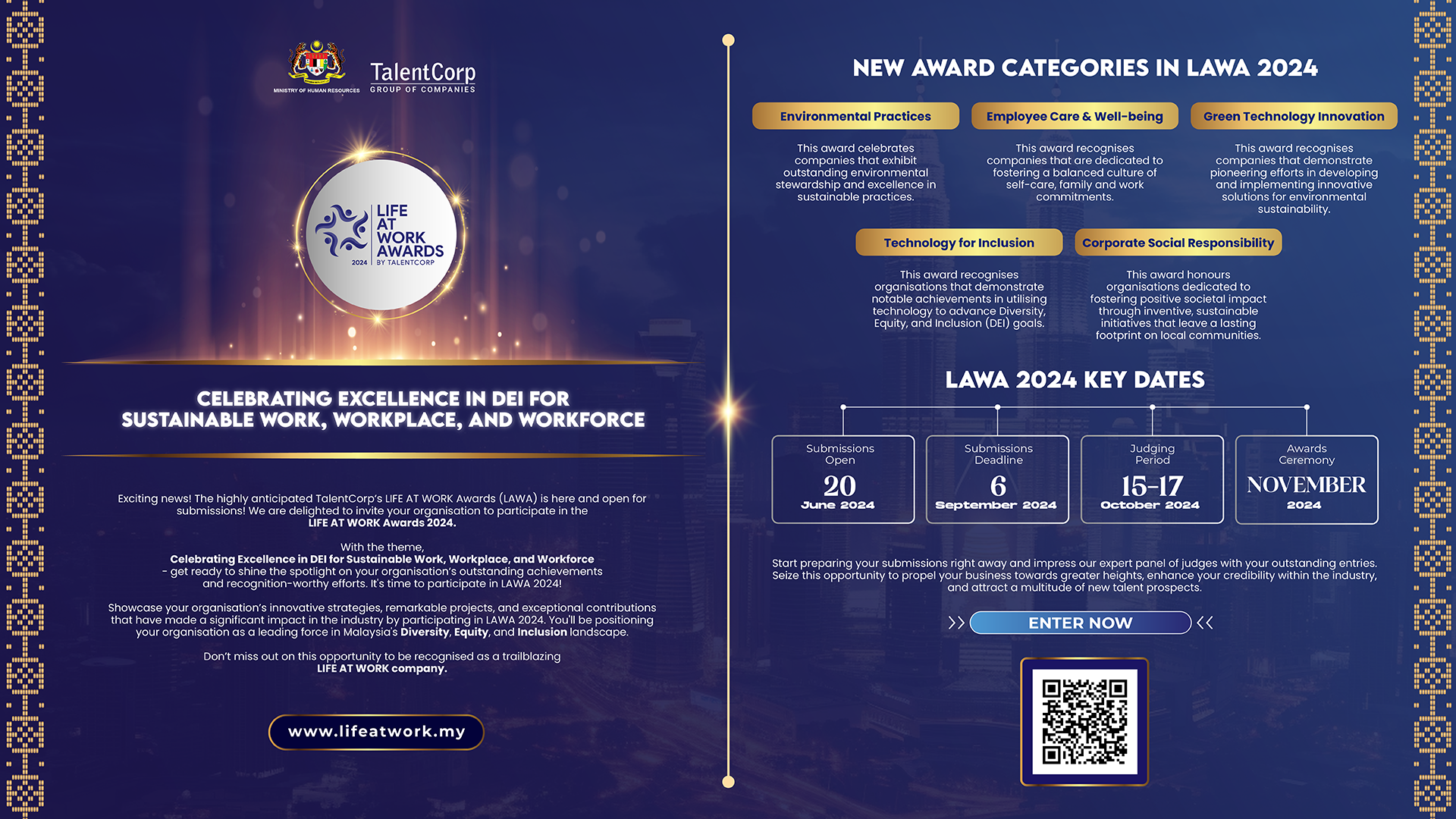 LAWA 2024 is back with 30 Awards to be grabbed. 