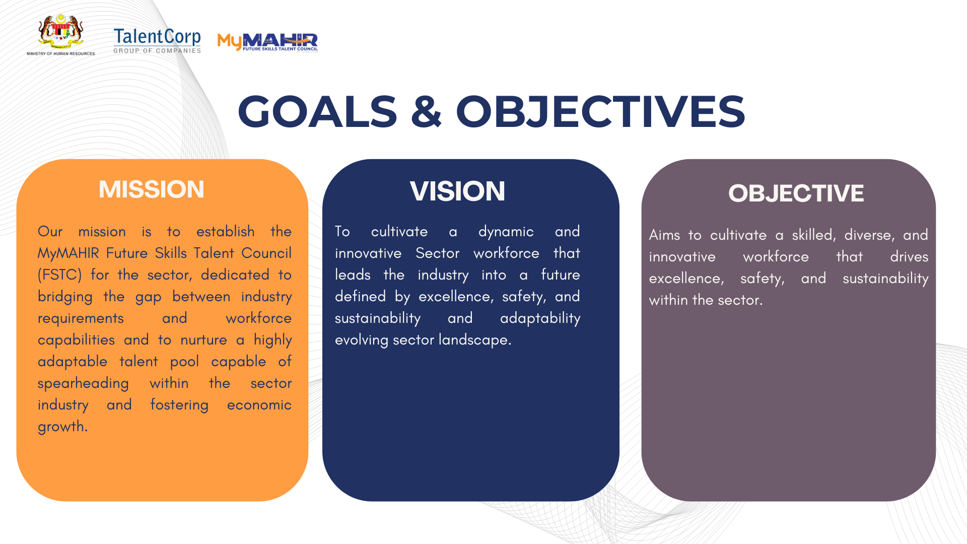 Vision, Mission & Objectives