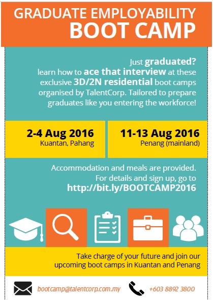 Graduate employability boot camp by TC and MOE