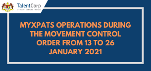 MYXPATS OPERATIONS DURING THE MOVEMENT CONTROL ORDER FROM 13 TO 26 JANUARY 2021