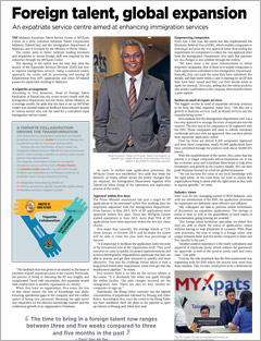 Focus Malaysia: [November 2015] Foreign talent, global expansion