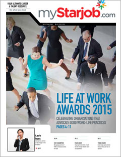 myStarJob : [September 2015] Life At Work Awards 2015
