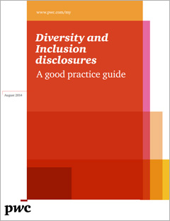 PwC 2014 Diversity and Inclusion Disclosures guide - Aug 2014