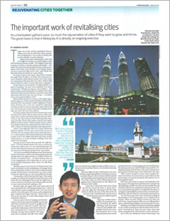 The Edge Malaysia (Special Report) March 2016: The Important Work of Revitalising Cities