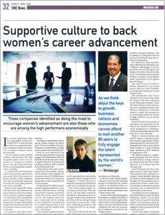 SME News March 2015: Supportive Culture To Back Women's Career Advancement