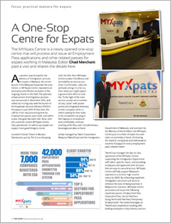 The Expat October 2015: A One-Stop Centre for Expats