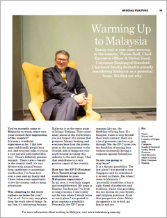 Going Places - December 2013: Wasim Saifi, Standard Chartered Saadiq Berhad