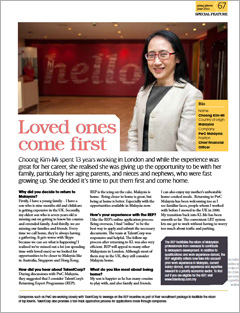 Going Places - June 2014: Choong Kim-Mi, PwC Malaysia